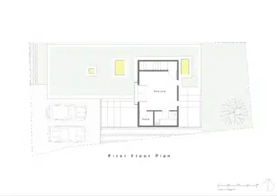 Larchwood 2 Bed Eco House First Floor 01 Plan