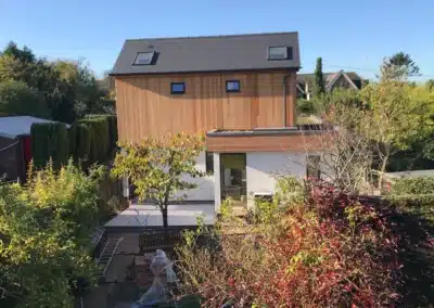 Larchwood 2 Bed Eco House Rear Elevation