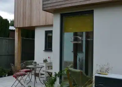 Larchwood 2 Bed Eco House Rear Garden